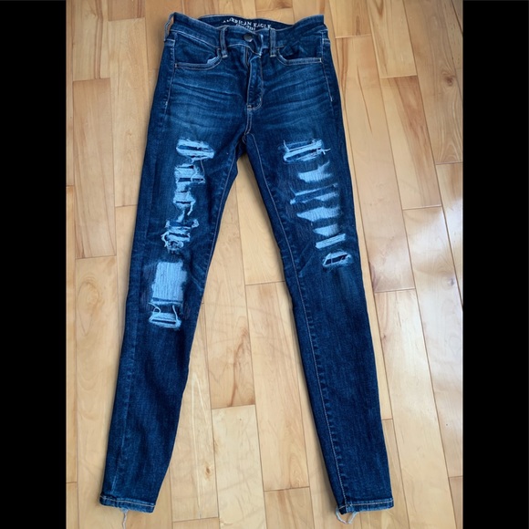 American Eagle super stretch jeans